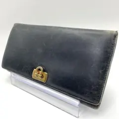 Salvatore Ferragamo フェラガモ 長財布 ブラック系 レザーのサムネイル