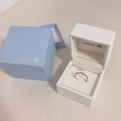 カナル4℃ 指輪k10 11号 ピンクゴールド