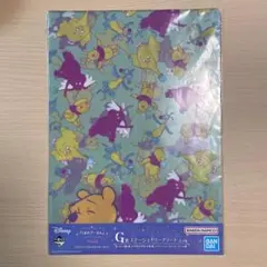 一番くじ くまのプーさん G賞 クリアファイル＆ステッカーセット CF-001