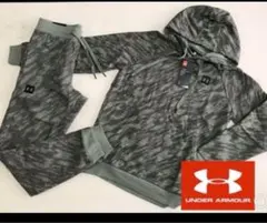 Under Armour 迷彩パーカー LGセットアップ裏起毛