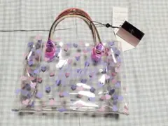 新品タグ付き!Radyレディーの透明トートバッグ/塩ビPVCのサムネイル