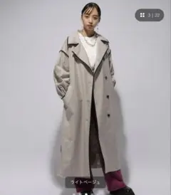 HARE パイピングロングコートのサムネイル