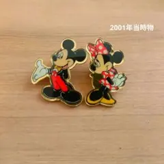 東京ディズニーランド シルエットスタジオ ピンバッジ ミッキー ミニー
