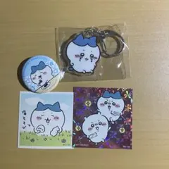 ちいかわ　ハチワレ　くら寿司缶バッジ　アクリルキーホルダー6