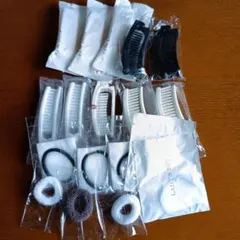 使い捨て アメニティ ヘアブラシ ・コットン セット