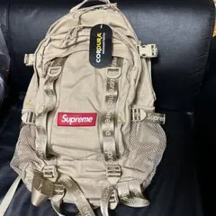 新品未使用品。Supreme バックパック　Tan ベージュ