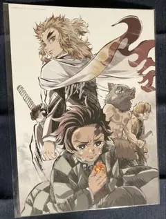 【鬼滅の刃】劇場版　無限列車編　イラストA4