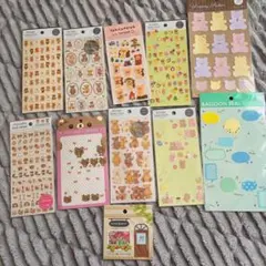 くまさん シールセット
