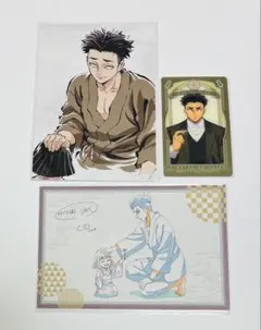 鬼滅の刃 dining 全集中展 ポストカード悲鳴嶼行冥 クリアカード