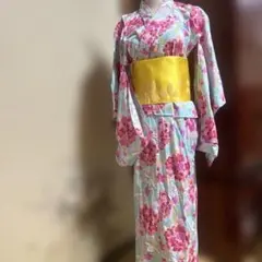 シナモロールの桜柄浴衣 帯セットのサムネイル