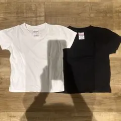 United Athle Tシャツ 2枚セット 黒・白　100のサムネイル