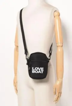 未使用品　LOVE BOAT ショルダーバッグ ブラックのサムネイル