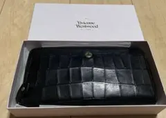 VivienneWestwood/ヴィヴィアンウエストウッド/クロコ長財布美品のサムネイル