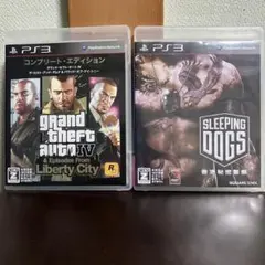 PS3 グランドセフトオート4 コンプリートエディション　スリーピングドッグス