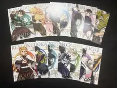 鬼滅の刃 ポストカードガム 柱＆鬼殺隊 セミコンプリート 14枚セット