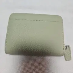 ミニ財布　ライトグリーン