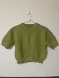 MAISON MIHARA YASUHIRO グリーンニットセーター サイズ38 - メルカリ