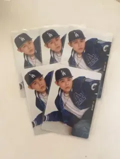 レオ　トレカ　5枚　BE:FIRST　GRIT