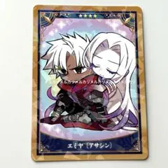 FGO 最終再臨展 ミニ コレクションカード エミヤ アサシン