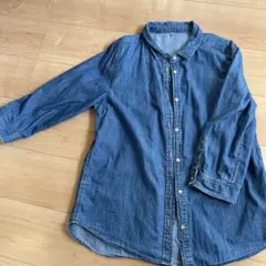デニムブルー Lサイズ シャツ