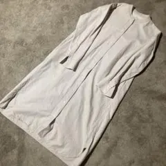 無印良品 ベージュ シャツワンピース XS-S