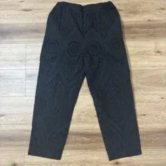 Y's Yohji Yamamoto ワイズ 立体ドット ジャガードパンツ 黒 - メルカリ