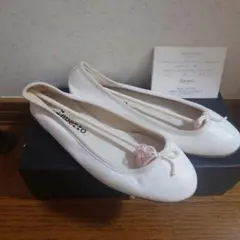 2026年最新】Repetto カラー：ホワイト系 レディース フラットシューズ