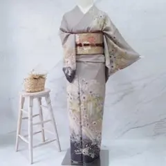 訪問着 フルセットa603卒業式　入学式　お宮参り　七五三　結婚式　辻が花