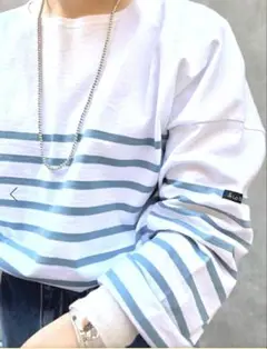 美品◯【LE MINOR/ルミノア 】SLOBE別注 NAVAL BORDER