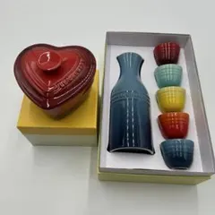 未使用　ル・クルーゼ　酒器・ココット　SAKEセット　食器