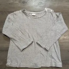 Cottoli ボーダー 長袖カットソー