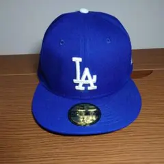 【ほぼ未使用！】New Era LA ベースボールキャップ 7 1/4