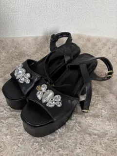 anmille 厚底　ビジュー　サンダル　Mサイズのサムネイル