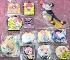 五等分の花嫁「中野一花 アクキー アクスタ バニーガール 缶バッジ」他 まとめて