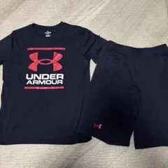 UNDER ARMOUR YXL 160cm Tシャツハーフパンツセット　運動会