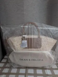 DEAN＆DELUCA　BEAMS かごバッグ 大　保冷バッグ・ショルダー付きのサムネイル
