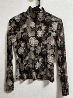 レイヤード　長袖トップス