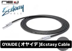 【新品ハンドメイド】OYAIDE Ecstasy 1mシールドケーブル【高音質】 Ecstasy Cable パッチケーブル L-S