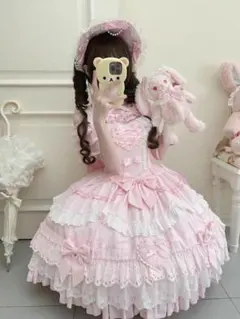 コスプレ　ドレス　 lolita オリジナル 洋服 ロリータ ワンピース