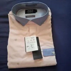 POLO 　メンズLサイズ　半袖　ピンク