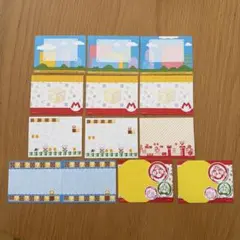マリオ　メモ　キャラマグネッツ　カード