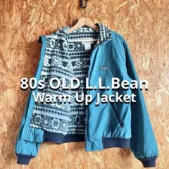 80s OLD L.L.Bean Warm Up Jacket ブルゾン レア