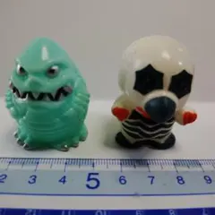 レッドキング　ガッツ星人　指人形　ソフビ　ウルトラマン　怪獣