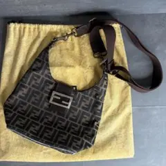【訳アリ】FENDI フェンディ ワンショルダーバッグ マンマバケット ズッカ柄のサムネイル
