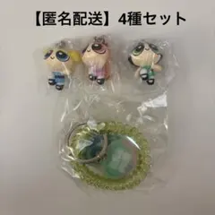パワーパフガールズ　めじるしアクセサリー1 Aセット スプリングゴムキーリング