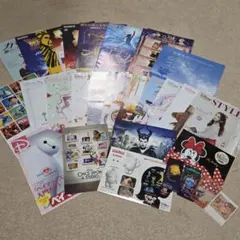 ディズニー 劇団四季 チラシ フライヤー ステッカー 映画特典 まとめ売り