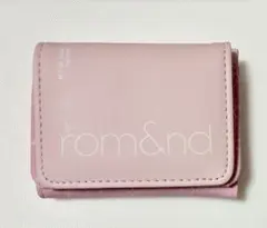 ロムアンド 三つ折り財布 ウォレット 핑크