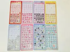 ボンボンドロップシール　サンリオmini 正規品　8枚セット　半分　お裾分け