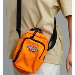 新品　Dickies ディッキーズ ミニショルダーバッグ　オレンジ