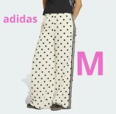 完売アイテム adidasoriginals 水玉 ドットワイドパンツXL - メルカリ